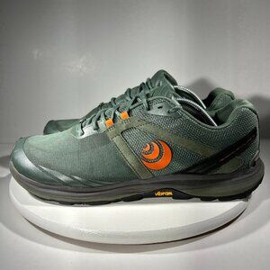 Topo Terraventure 3 Mens Size 12.5 Trail Running Shoes Green Hiking Sneakers Run